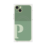 プレミアムパネル with MagSafe［ オリジナル - initial two tone - P green ］