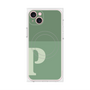 プレミアムパネル with MagSafe［ オリジナル - initial two tone - P green ］