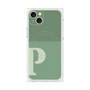 プレミアムパネル with MagSafe［ オリジナル - initial two tone - P green ］