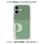 プレミアムパネル with MagSafe［ オリジナル - initial two tone - P green ］