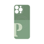 プレミアムパネル with MagSafe［ オリジナル - initial two tone - P green ］