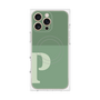 プレミアムパネル with MagSafe［ オリジナル - initial two tone - P green ］