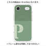 プレミアムパネル with MagSafe［ オリジナル - initial two tone - P green ］