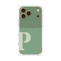 プレミアムパネル with MagSafe［ オリジナル - initial two tone - P green ］