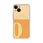 プレミアムパネル with MagSafe［ オリジナル - initial two tone - Q orange ］
