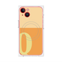 プレミアムパネル with MagSafe［ オリジナル - initial two tone - Q orange ］