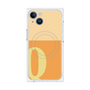 プレミアムパネル with MagSafe［ オリジナル - initial two tone - Q orange ］