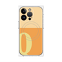プレミアムパネル with MagSafe［ オリジナル - initial two tone - Q orange ］