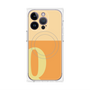 プレミアムパネル with MagSafe［ オリジナル - initial two tone - Q orange ］