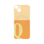 プレミアムパネル with MagSafe［ オリジナル - initial two tone - Q orange ］
