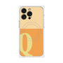 プレミアムパネル with MagSafe［ オリジナル - initial two tone - Q orange ］