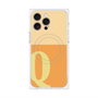 プレミアムパネル with MagSafe［ オリジナル - initial two tone - Q orange ］