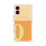 プレミアムパネル with MagSafe［ オリジナル - initial two tone - Q orange ］