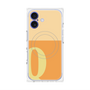 プレミアムパネル with MagSafe［ オリジナル - initial two tone - Q orange ］