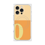 プレミアムパネル with MagSafe［ オリジナル - initial two tone - Q orange ］