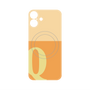 プレミアムパネル with MagSafe［ オリジナル - initial two tone - Q orange ］