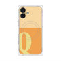 プレミアムパネル with MagSafe［ オリジナル - initial two tone - Q orange ］