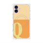 プレミアムパネル with MagSafe［ オリジナル - initial two tone - Q orange ］