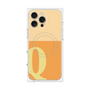 プレミアムパネル with MagSafe［ オリジナル - initial two tone - Q orange ］
