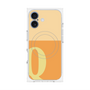 プレミアムパネル with MagSafe［ オリジナル - initial two tone - Q orange ］