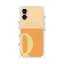 プレミアムパネル with MagSafe［ オリジナル - initial two tone - Q orange ］