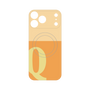 プレミアムパネル with MagSafe［ オリジナル - initial two tone - Q orange ］
