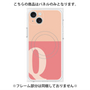 プレミアムパネル with MagSafe［ オリジナル - initial two tone - Q pink ］