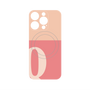 プレミアムパネル with MagSafe［ オリジナル - initial two tone - Q pink ］