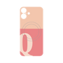 プレミアムパネル with MagSafe［ オリジナル - initial two tone - Q pink ］