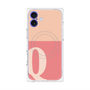 プレミアムパネル with MagSafe［ オリジナル - initial two tone - Q pink ］