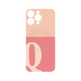 プレミアムパネル with MagSafe［ オリジナル - initial two tone - Q pink ］