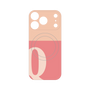 プレミアムパネル with MagSafe［ オリジナル - initial two tone - Q pink ］