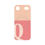 プレミアムパネル with MagSafe［ オリジナル - initial two tone - Q pink ］