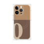 プレミアムパネル with MagSafe［ オリジナル - initial two tone - Q brown ］