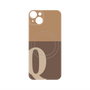 プレミアムパネル with MagSafe［ オリジナル - initial two tone - Q brown ］