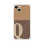 プレミアムパネル with MagSafe［ オリジナル - initial two tone - Q brown ］