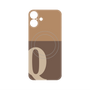 プレミアムパネル with MagSafe［ オリジナル - initial two tone - Q brown ］