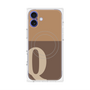 プレミアムパネル with MagSafe［ オリジナル - initial two tone - Q brown ］