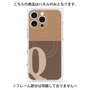 プレミアムパネル with MagSafe［ オリジナル - initial two tone - Q brown ］