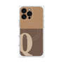 プレミアムパネル with MagSafe［ オリジナル - initial two tone - Q brown ］