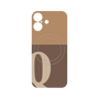 プレミアムパネル with MagSafe［ オリジナル - initial two tone - Q brown ］