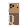 プレミアムパネル with MagSafe［ オリジナル - initial two tone - Q brown ］