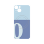 プレミアムパネル with MagSafe［ オリジナル - initial two tone - Q blue ］