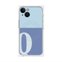 プレミアムパネル with MagSafe［ オリジナル - initial two tone - Q blue ］