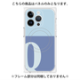 プレミアムパネル with MagSafe［ オリジナル - initial two tone - Q blue ］