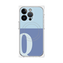 プレミアムパネル with MagSafe［ オリジナル - initial two tone - Q blue ］