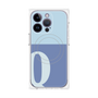 プレミアムパネル with MagSafe［ オリジナル - initial two tone - Q blue ］