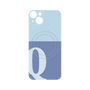 プレミアムパネル with MagSafe［ オリジナル - initial two tone - Q blue ］