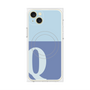 プレミアムパネル with MagSafe［ オリジナル - initial two tone - Q blue ］