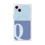 プレミアムパネル with MagSafe［ オリジナル - initial two tone - Q blue ］